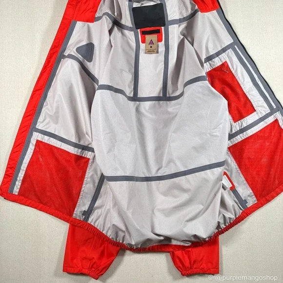 NIKE ACG 2.5L Packable Rain JacketHabanero Red/Lotus PinkMen'sSMALL